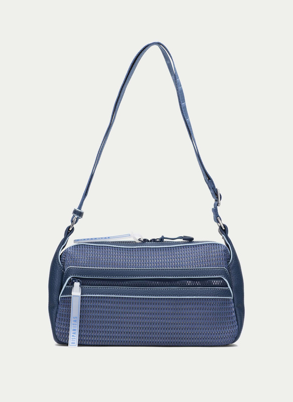 Hiszpańska torebka damska -  HISPANITAS BV264723 CIEMNONIEBIESKA