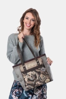 Duża torebka shopper - ANEKKE REAL MANIFESTO 41712-364