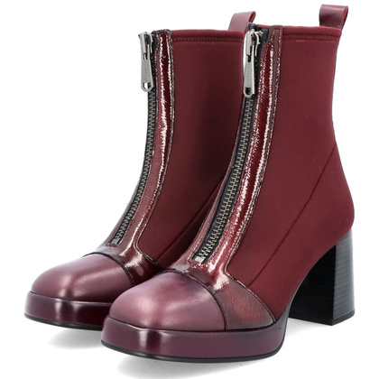 Botki na platformie - HISPANITAS HI243658 BORDOWE