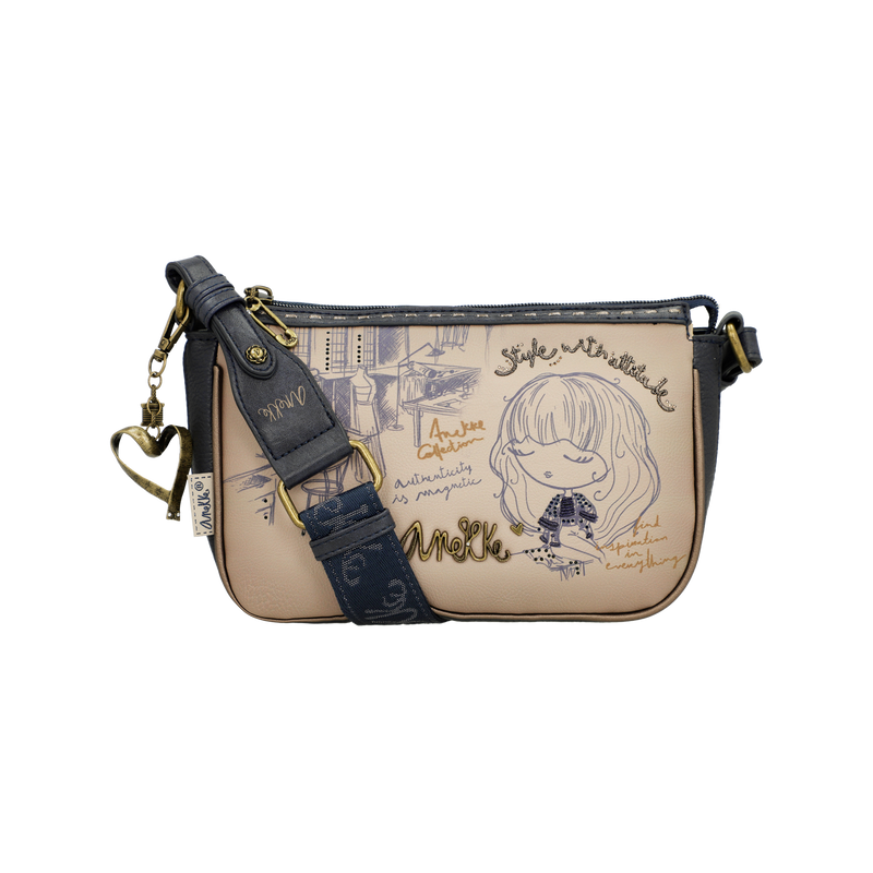 Torebka damska listonoszka - ANEKKE MADEMOISELLE STUDIO 41843-023