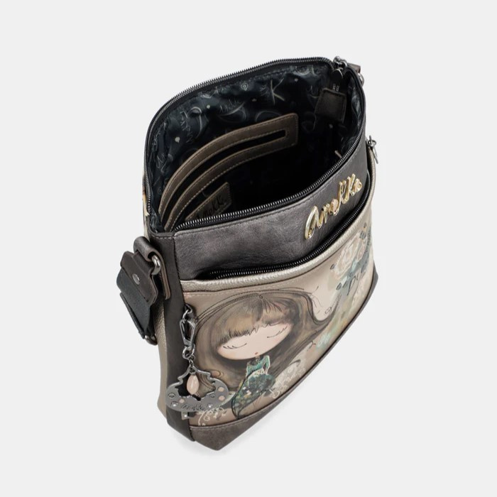 Prostokątna listonoszka damska - ANEKKE REAL 41703-069