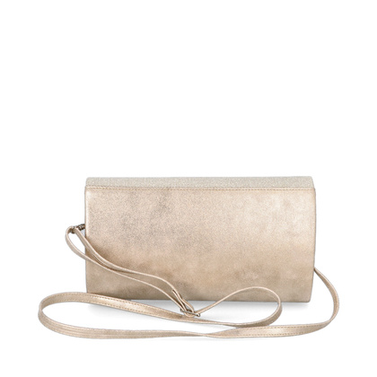 Damska torebka wizytowa - TYMOTEO 12 ZŁOTA