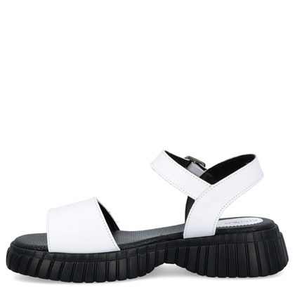 Wygodne sandały ze skóry - FILIPPO DS6811/25 BIAŁE