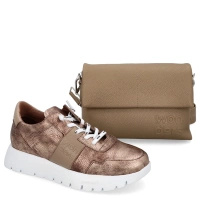 ZESTAW BUTY + TOREBKA - WONDERS A-2492 WB-54020 BEŻOWY