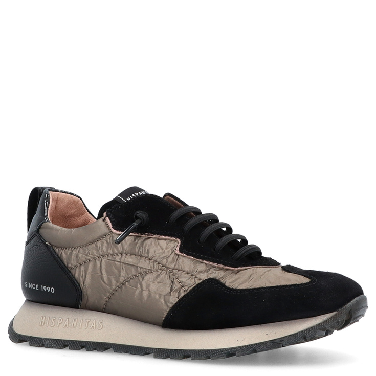 Hiszpańskie sneakersy damskie - HISPANITAS HI254209 CZARNE