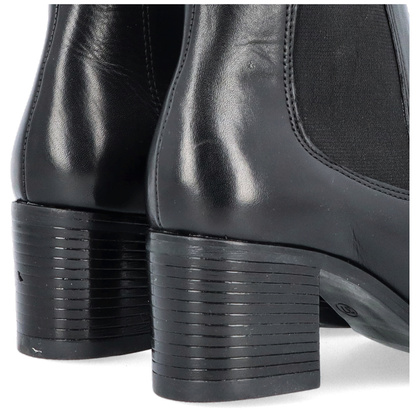 Wygodne botki ze skóry - PARROTTO WH70H04 CZARNE