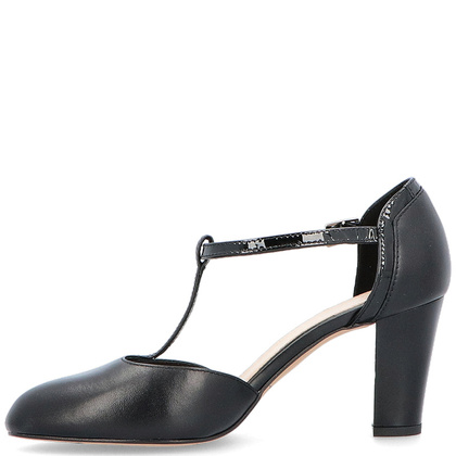 Buty damskie idealne do tańca - KOTYL 7063 CZARNE LICO