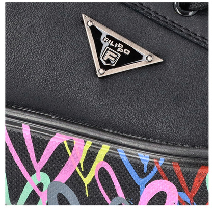 Lekkie sneakersy damskie - FILIPPO DP4480/23 CZARNE