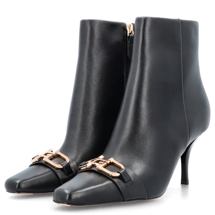 Botki na szpilce premium - GUESS SILENE FL8SILLEA10 CZARNE