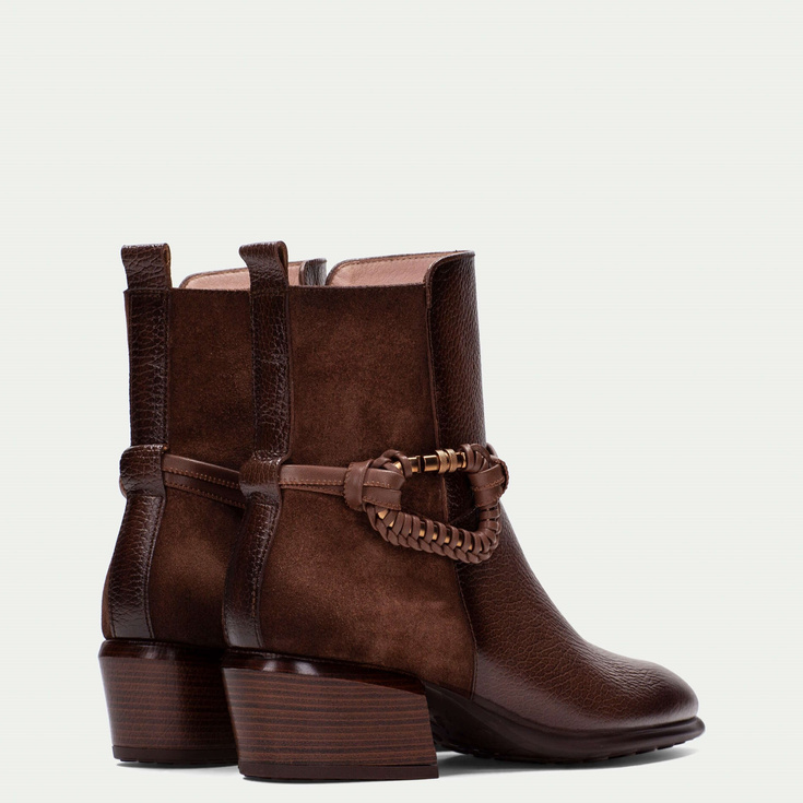 ZESTAW BUTY + TOREBKA - HISPANITAS PHI254297 TOSCASNIO G100 BRĄZOWY