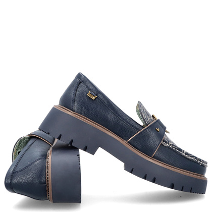 Mokasyny z ozdobą - ANEKKE REAL 41393-387