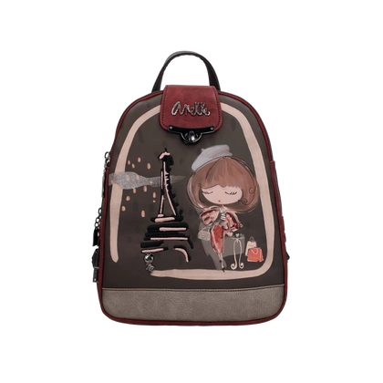 Plecak trzykomorowy - ANEKKE MADEMOISELLE 41805-043