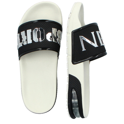 Klapki premium - PLEIN SPORT PACS USG0028 BIAŁO-CZARNE