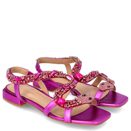 Eleganckie hiszpańskie sandały - ALMA EN PENA V240730 FUKSJA