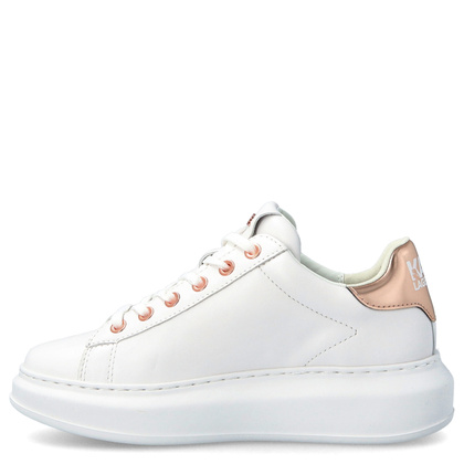 Sneakersy damskie - KARL LAGERFELD KAPRI KL62538 BIAŁE