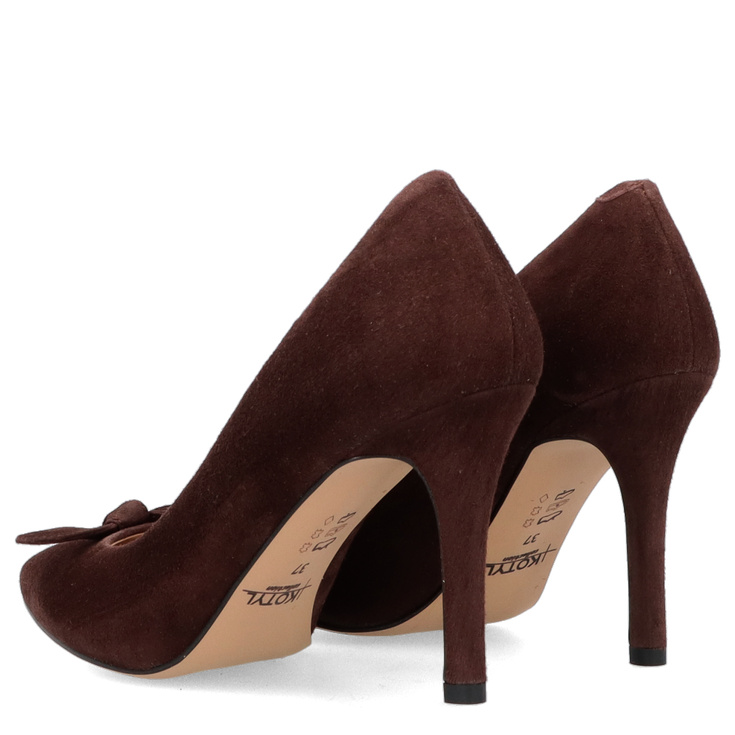 ZESTAW BUTY + TOREBKA - KOTYL 8519 TOSCANIO G141 BRĄZOWY