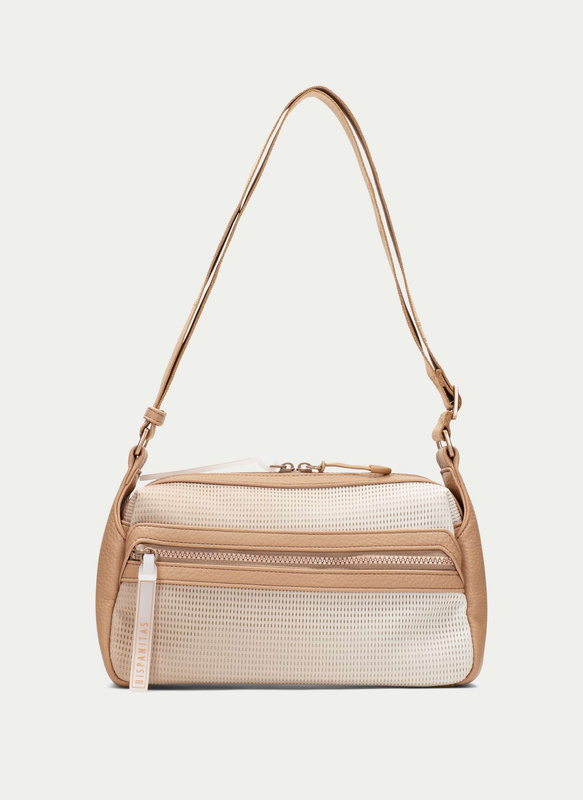 Hiszpańska torebka damska -  HISPANITAS BV264723 BEŻOWA