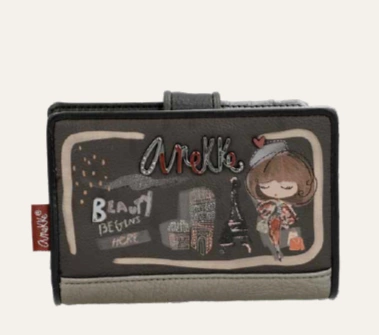 Średni portfel damski - ANEKKE MADEMOISELLE 41809-902