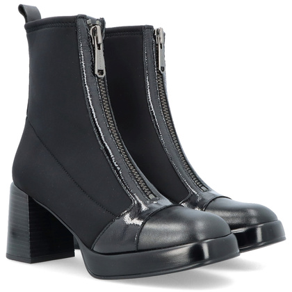 Botki na platformie - HISPANITAS HI243658 CZARNE