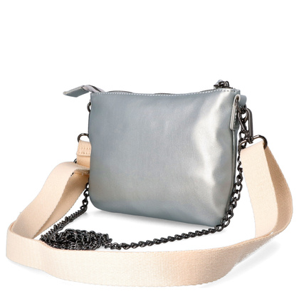 Mała torebka damska - GIOSEPPO 75510 SREBRNA