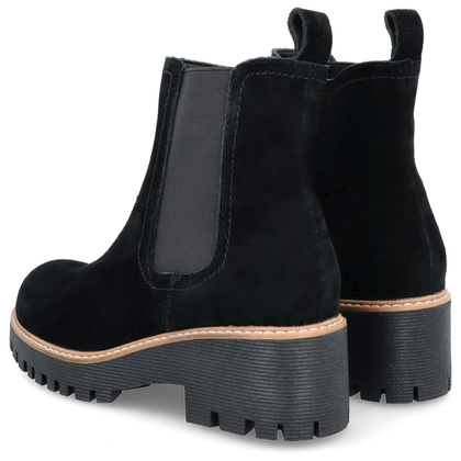 Skórzane sztyblety damskie - FILIPPO DBT4805/24 CZARNE