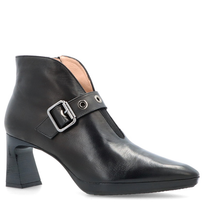 Hiszpańskie botki z wycięciem - HISPANITAS HI254244 CZARNE