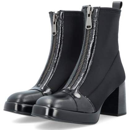 Botki na platformie - HISPANITAS HI243658 CZARNE