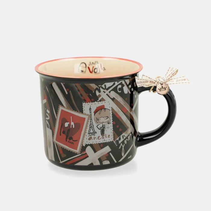 Kubek porcelanowy Anekke Mademoiselle – elegancki prezent świąteczny