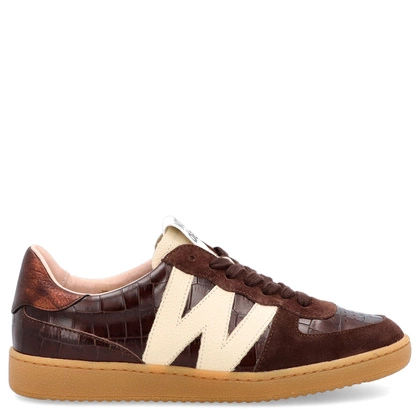 Hiszpańskie sneakersy premium - WONDERS AP-2002 BRĄZOWE