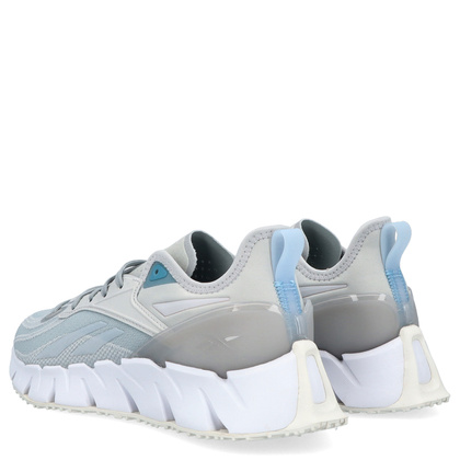 Sportowe sneakersy damskie - REEBOK ZIG KINETICA 3 HR1318 SZARE