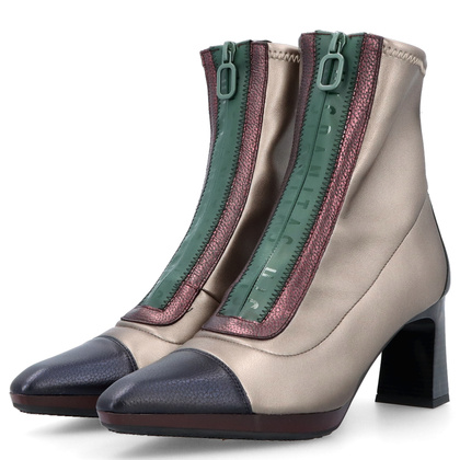 Hiszpańskie botki na obcasie - HISPANITAS CHI243714 ANTRACYT