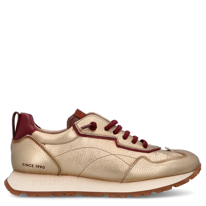 Hiszpańskie sneakersy damskie - HISPANITAS HI254312 ZŁOTE