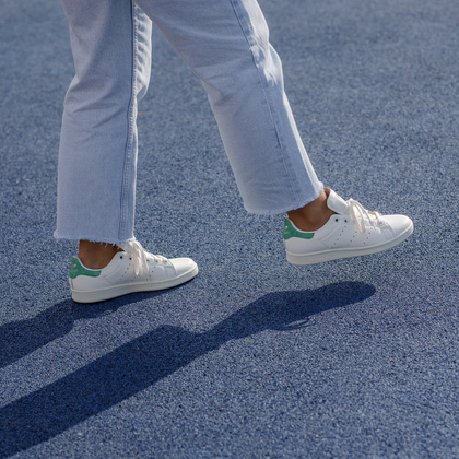 Sneakersy - ADIDAS STAN SMITH BIAŁE