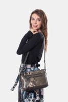 Torebka damska trzykomorowa - ANEKKE REAL 41703-184