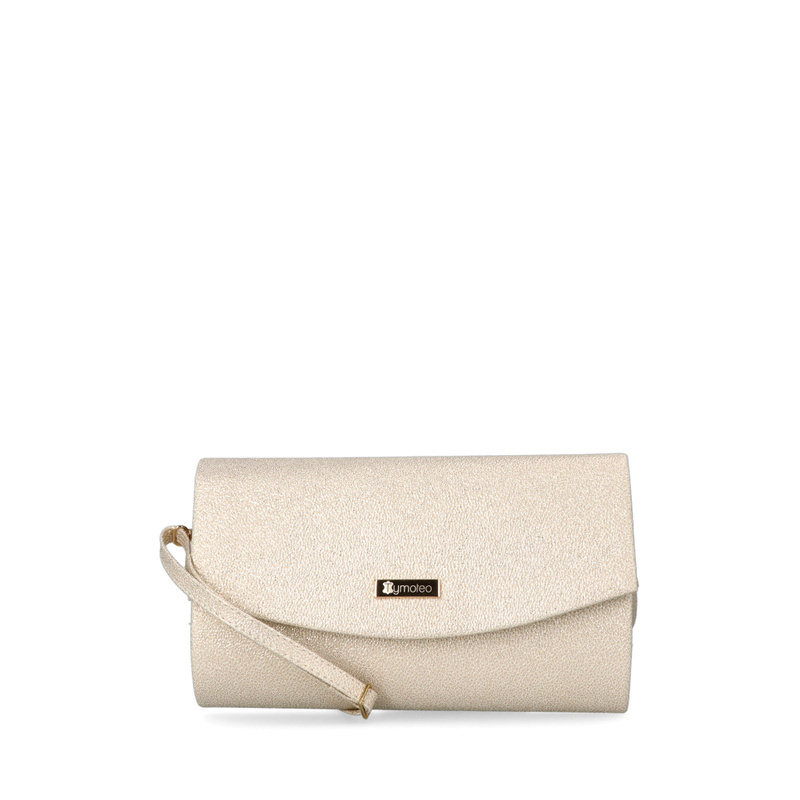 Elegancka kopertówka damska - TYMOTEO 14 ZŁOTA