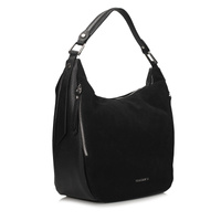 Torebka skórzana - TOSCANIO G107 CZARNY