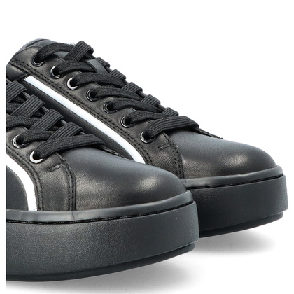 Sneakersy męskie - KARL LAGERFELD KRONOS KL54020 CZARNE
