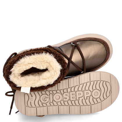 Hiszapńskie śniegowce damskie - GIOSEPPO 73283 BRĄZOWE