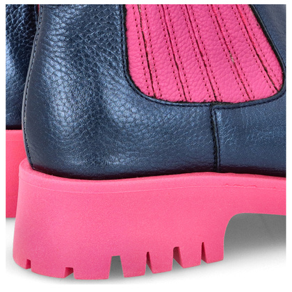 Kolorowe sztyblety - TYMOTEO A1001 RÓŻ GRANAT