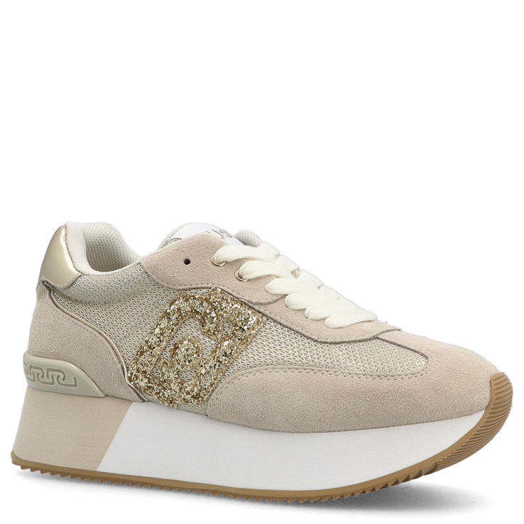 Sneakersy premium  - LIU JO DREAMY 02 BEŻOWE