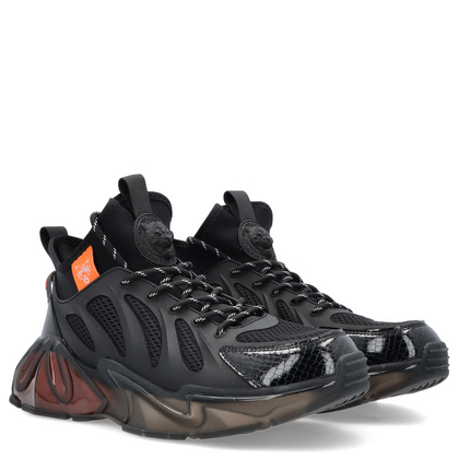 Sneakersy premium - PLEIN SPORT PACS USC0435 CZARNE