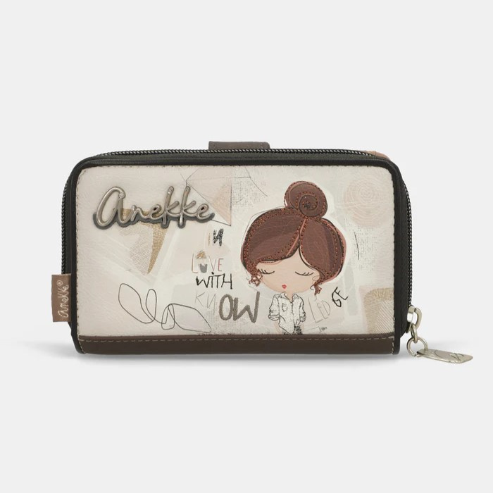 Średni damski portfel - ANEKKE SOPHIA 42809-909