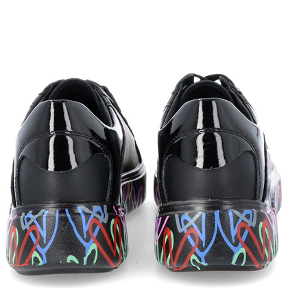 Lekkie sneakersy damskie - FILIPPO DP4480/23 CZARNE