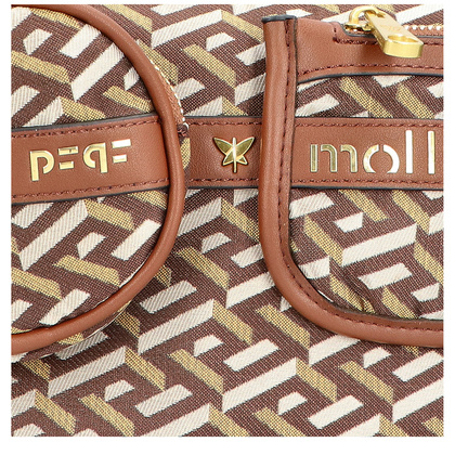 Torebka na ramię - PEPE MOLL 222301 BRĄZOWA