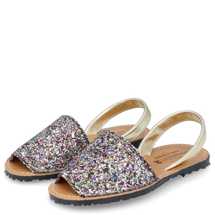 Eleganckie hiszpańskie sandały - TYMOTEO 550 MULTIKOLOR