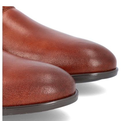 Eleganckie półbuty męskie - TAPI A-7174 BRĄZOWE