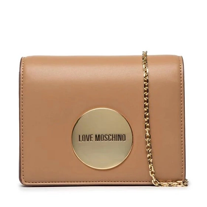 Torebka damska - LOVE MOSCHINO JC4358PP0FKG0209 BRĄZOWA