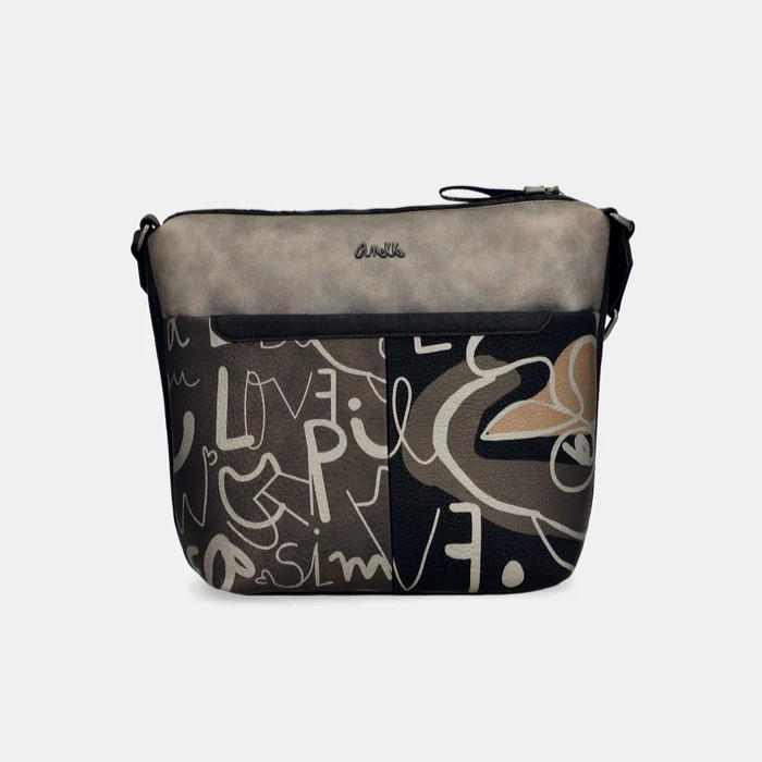 Torebka damska na ramię - ANEKKE MADEMOISELLE NATURE KOKO 41863-248