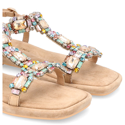 Hiszpańskie sandały - ALMA EN PENA V240823 BEŻ