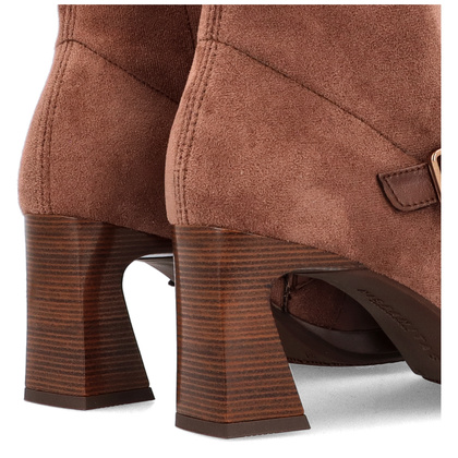 Hiszpańskie botki z klamerkami - HISPANITAS HI254304 BRĄZOWE